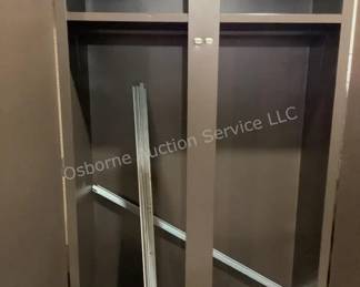 Metal wardrobe
