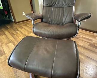 Ekornes Stressless Chair & Ottoman