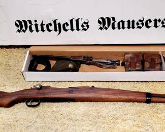 MITCHELLS MAUSERS M4.8 8MM WW2 S/N 22916