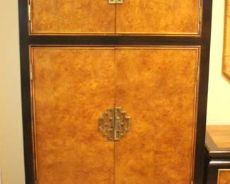 BUY IT NOW! $275.00. Vintage Raymond Sabato For Century Furniture Collection, Chin Hua Tall Armoire Gent Chest. 38" W x 18 1/2" D x 78" H.