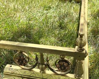 BUY IT NOW! $250.00. Edwardian Brass Fender.