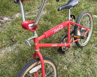 BUY IT NOW! $200.00. 1987 Akisu Made BMX Old School Coca-Cola Bike.