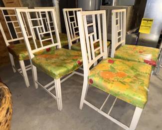 BUY IT NOW! $300.00. Six MCM Back Chairs.