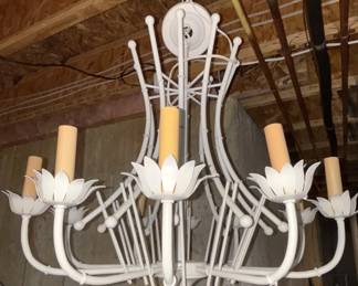 White light fixture.