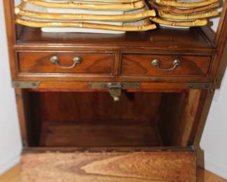 BUY IT NOW! $275.00. Chinoiserie Shelves & Drawers. 16 1/2" D x 20 1/2" W x 61 3/4".