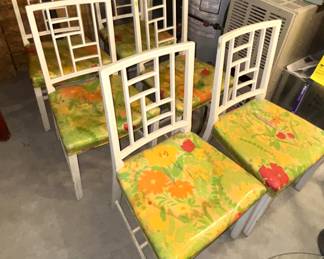 BUY IT NOW! $300.00. Six MCM Back Chairs.