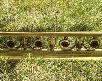 BUY IT NOW! $250.00. Edwardian Brass Fender.
