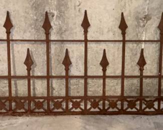 Wrought Iron Fencing.