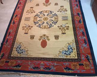 BUY IT NOW! $250.00. Hand Knotted Chinese Rug. 98" W x 134" L.