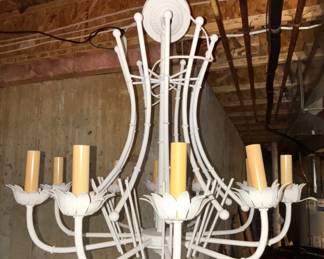 White light fixture.
