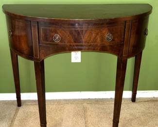 BUY IT NOW! $195.00. Demilune Cabinet. 36" W x 16" D x 28 3/4" H.