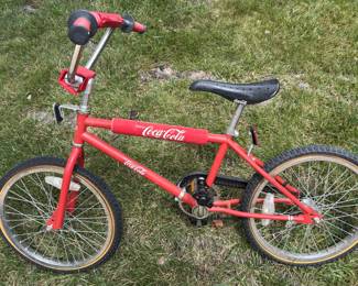 BUY IT NOW! $200.00. 1987 Akisu Made BMX Old School Coca-Cola Bike.