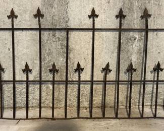 Wrought Iron Fencing.