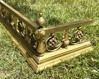 BUY IT NOW! $250.00. Edwardian Brass Fender.