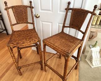 BUY IT NOW! $180.00. Pair of bar height chairs/stools.