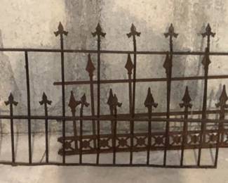 Wrought Iron Fencing.