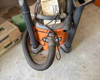 Rigid shop vac