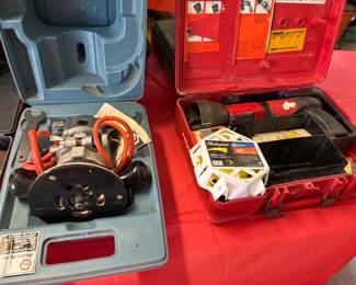 router, nail gun