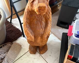 carved bear