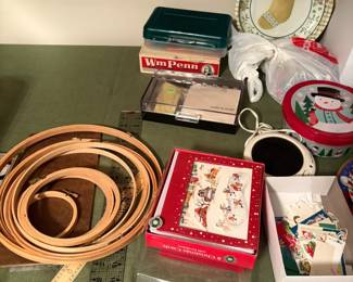 Christmas, embroidery hoops
