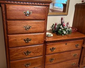 L shaped chest of drawers