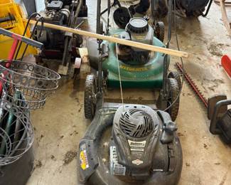 push mowers
