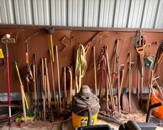 garden and shop tools