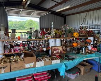 Fall and Christmas decor