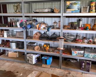 shelving--we have 12 units,