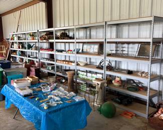 shelving--we have 12 units,