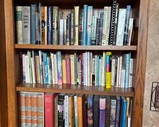 books (the bookcase is built in)