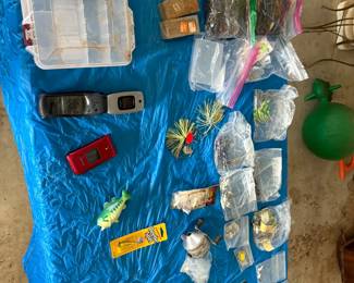 fishing lures, tackle