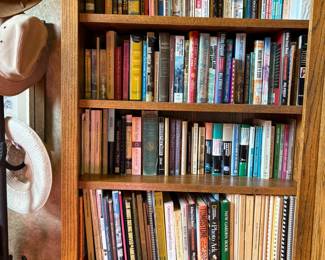 books (the bookcase is built in)