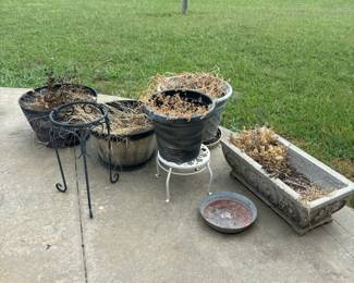 flower pots
