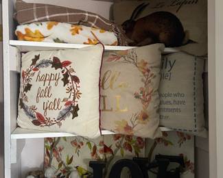 Pillows and accessories