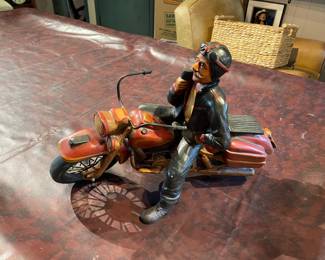 Vintage motorcycle accessory