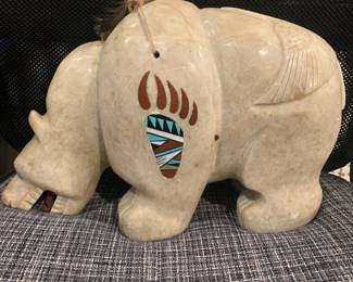 Zuni alabaster bear
