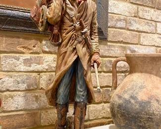 Cowboy statue 