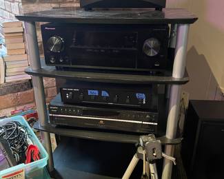 Stereo and tripod
