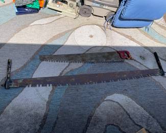 Vintage hand saws