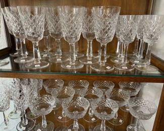 Vintage hand cut Irish crystal