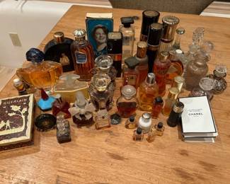 Vintage perfumes
