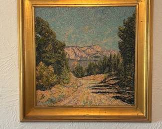 David Perez Escudero 2010acrylic on canvas 'Hermit's Peak'