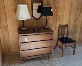 MCM bureau and chair