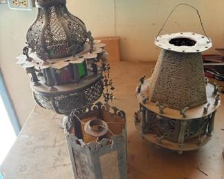 Fun vintage lanterns