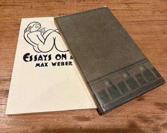 Original and pristine copies of Max Weber's 'Primitives: Poems and Woodcuts' published by The Spiral Press, 1926, numbered but unsigned; and 'Max Weber - Essays on Art' published by Gerald Peters Gallery 2000