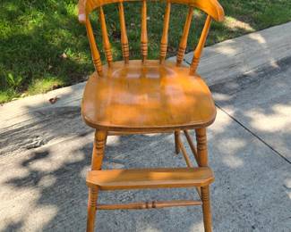 Childs vintage high chair