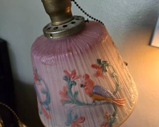 Shade for antique lamp