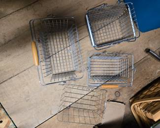 Wire baskets