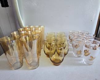 Vintage glasses / drinkware
